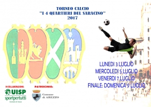 TORNEO 4 QUARTIERI 2017: CALENDARIO E REGOLAMENTO